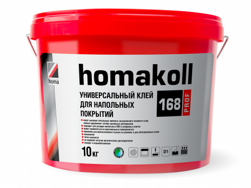 Универсальный клей для напольных покрытий Homakoll 168 Prof