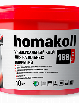 Универсальный клей для напольных покрытий Homakoll 168 Prof